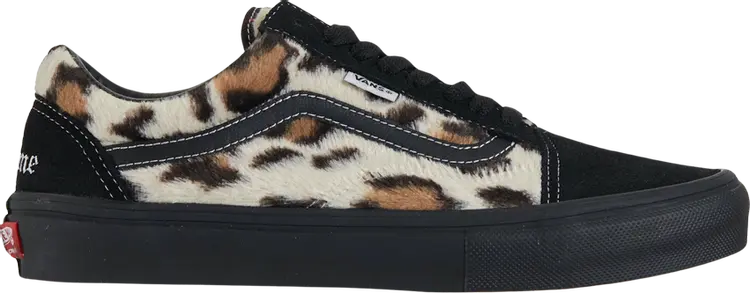 

Кроссовки Supreme x Skate Old Skool 'Leopard Pack - Black', черный, Серый, Кроссовки Supreme x Skate Old Skool 'Leopard Pack - Black', черный