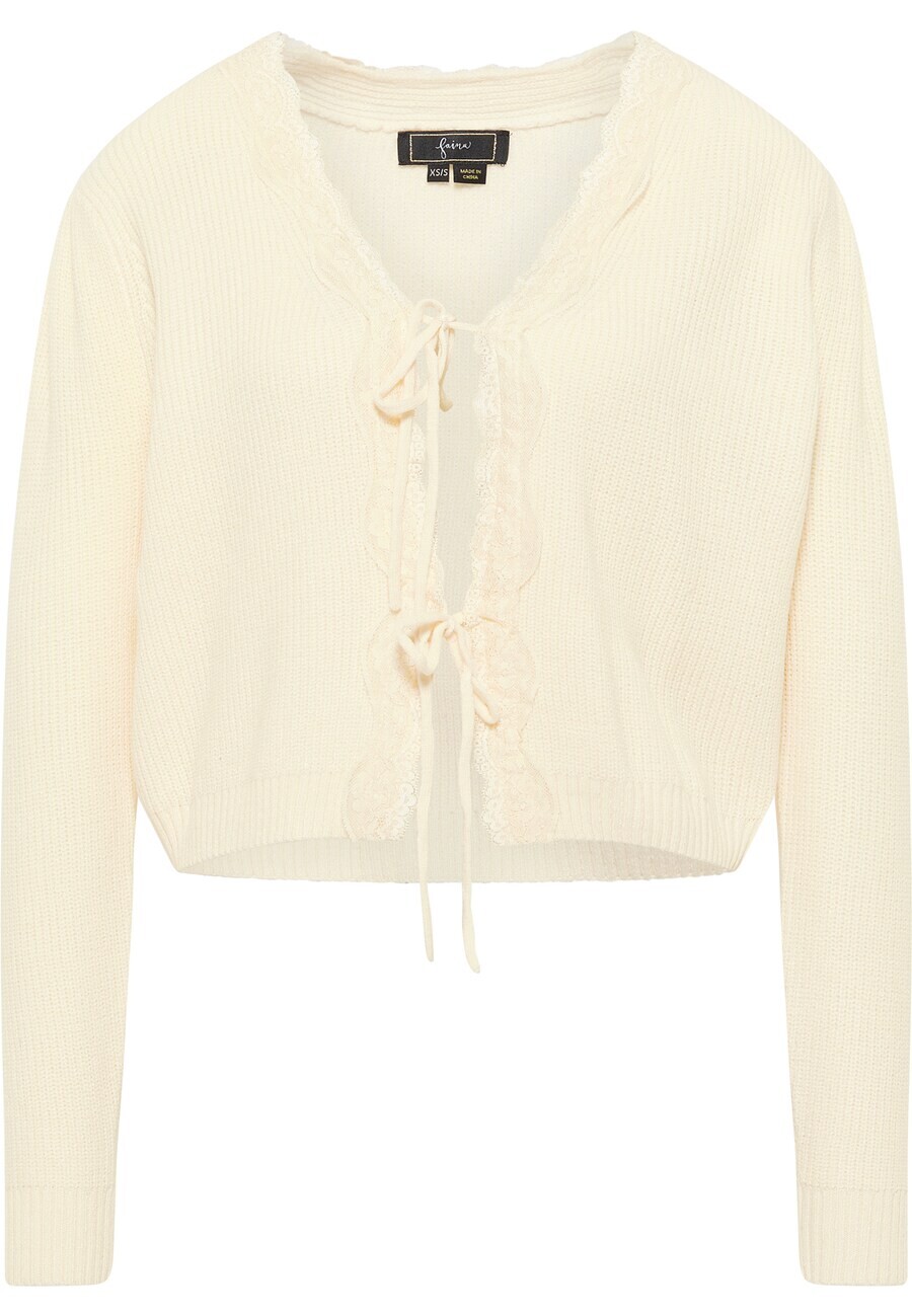 

Вязаный кардиган faina Oversized Cardigan, белый