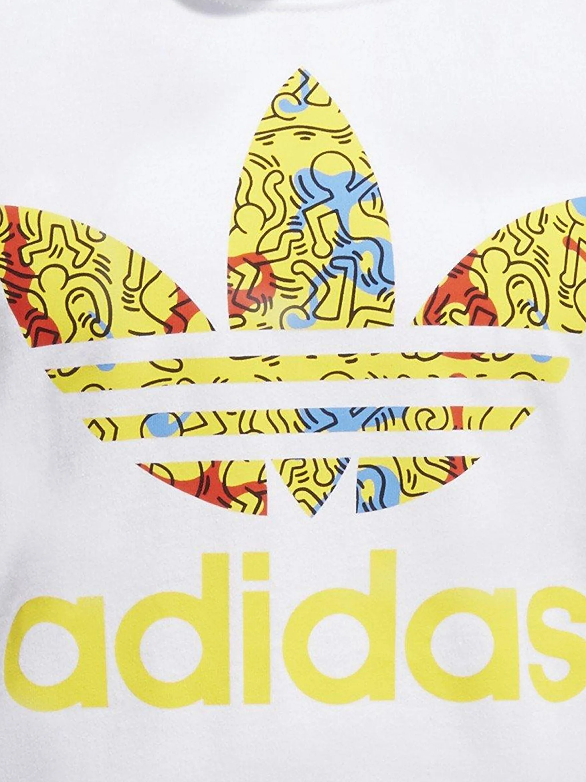 Футболка Keith Haring Adidas, белый — фото 2