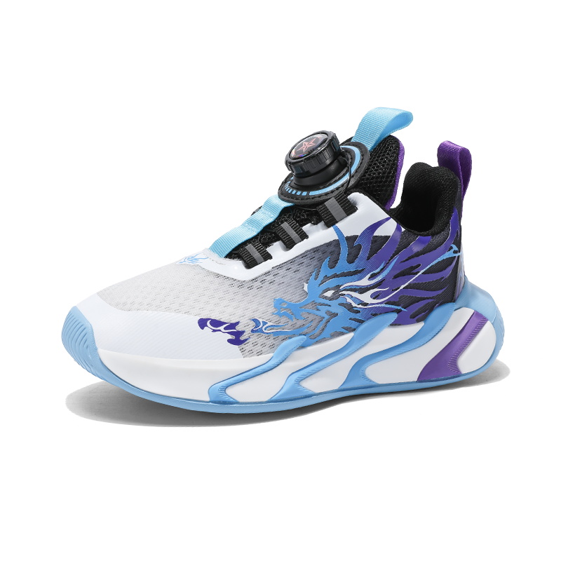 

Дышащая повседневная обувь для детей FIRS Kids, белый/фиолетовый