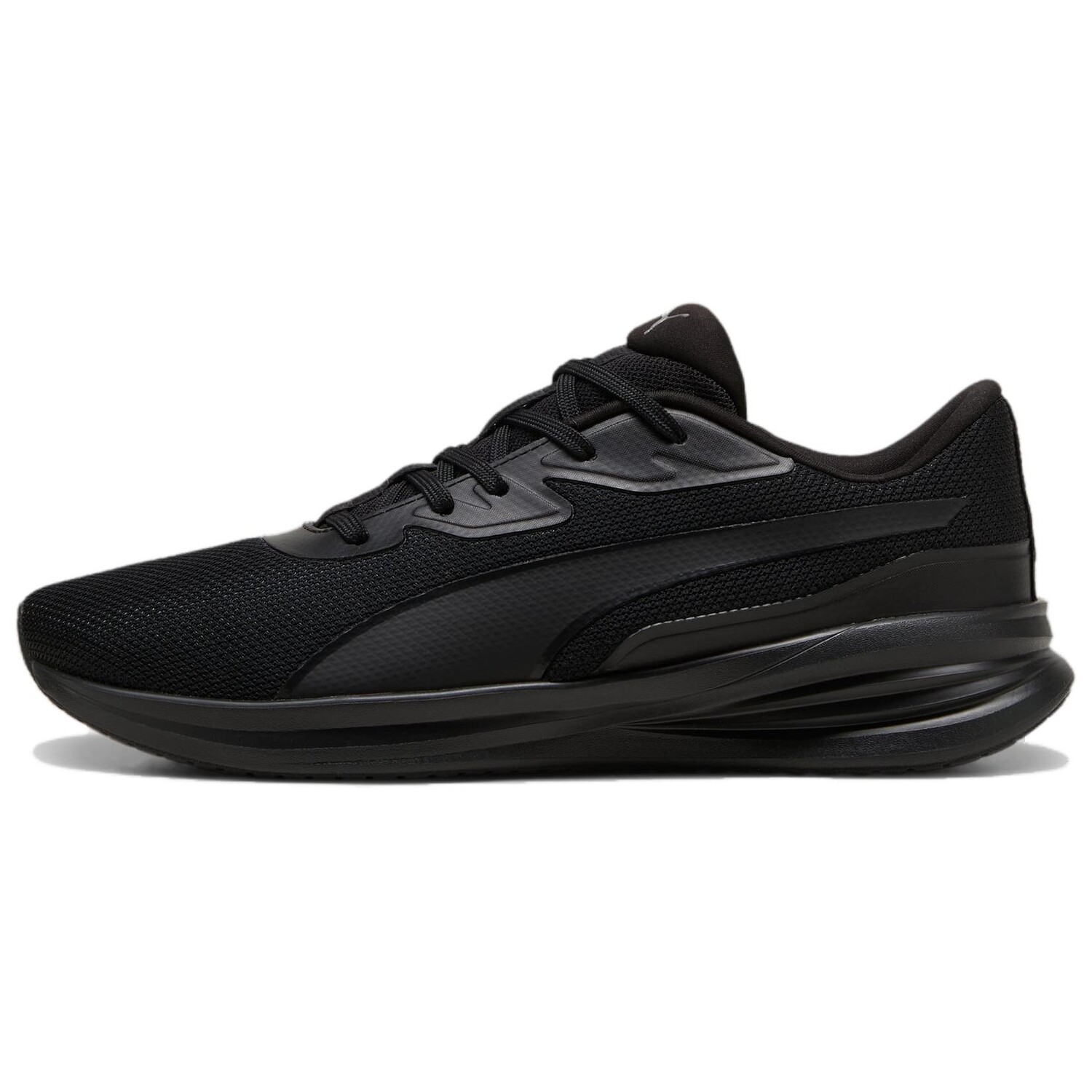 

Кроссовки для бега Night Runner V3 унисекс с низким верхом черного цвета Puma