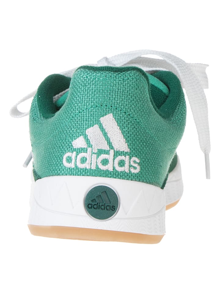 Низкие кроссовки Adidas, зеленый — фото 3