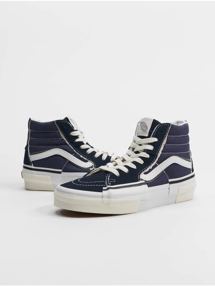 

Кроссовки на шнуровке Vans, цвет navy/white