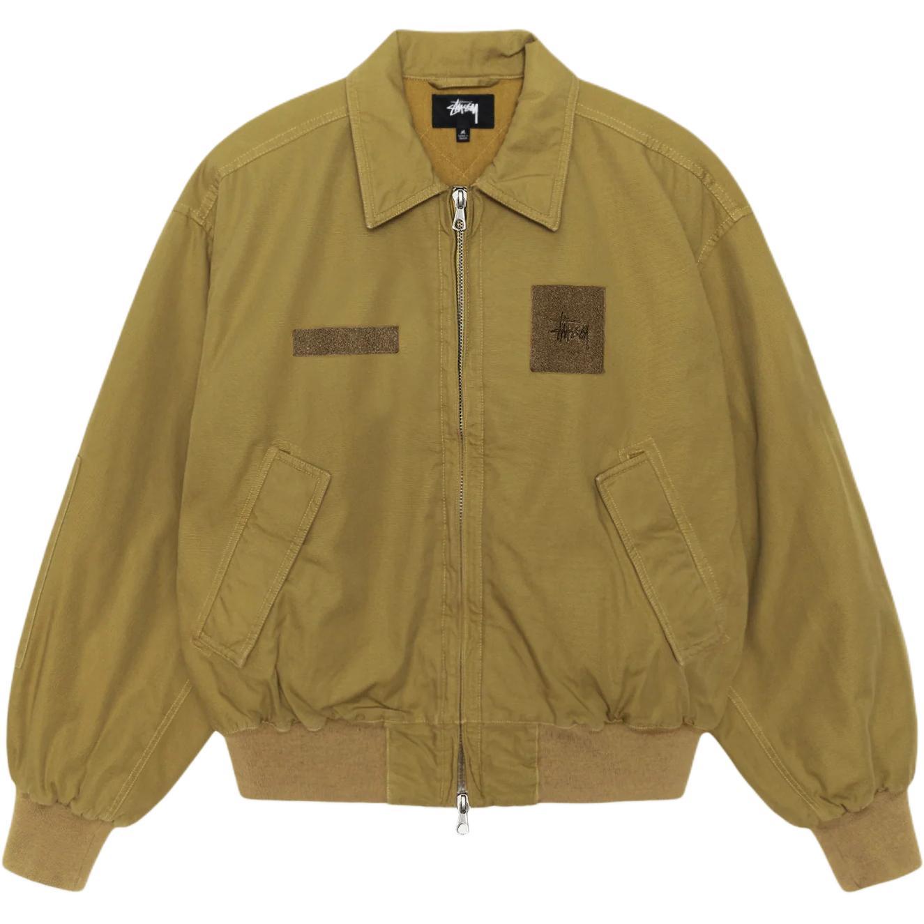 

Stussy Летная куртка бомбер, GOLDEN OLIVE