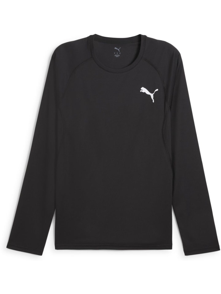 

Футболка Cross The Line Longsleeve Tee 3.0 черного цвета Puma, Черный, Футболка Cross The Line Longsleeve Tee 3.0 черного цвета Puma