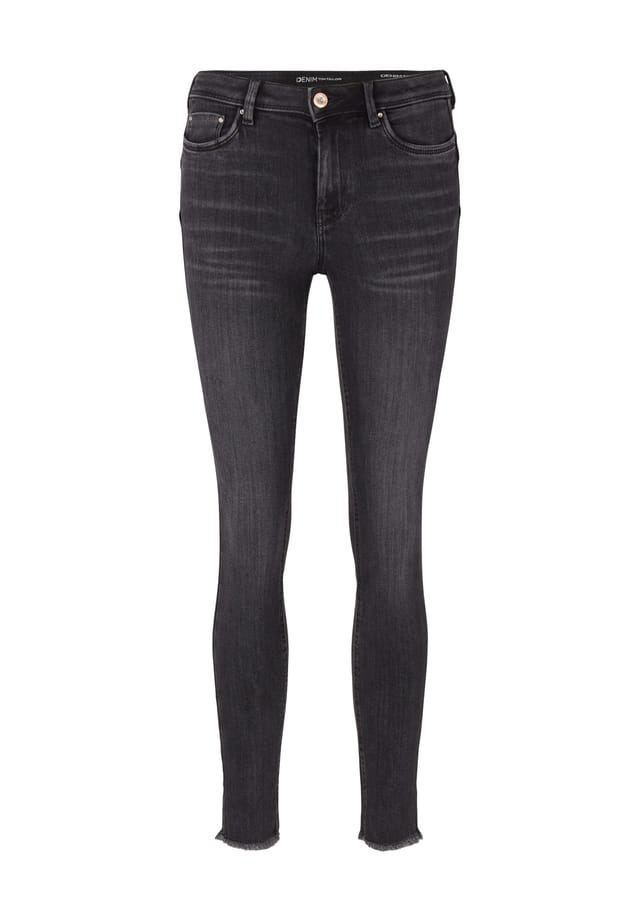 

Джинсы Jona очень узкие длина до щиколотки Denim Tom Tailor, серый