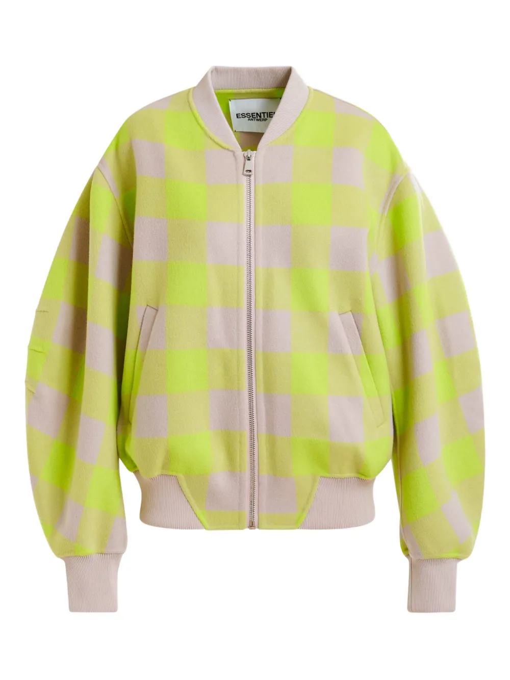 

Кардиган в клетку Essentiel Antwerp, нейтральный