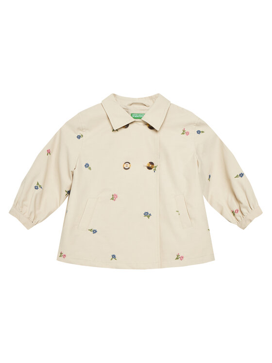

Переходное пальто стандартный крой 253WGN03T United Colors Of Benetton, бежевый