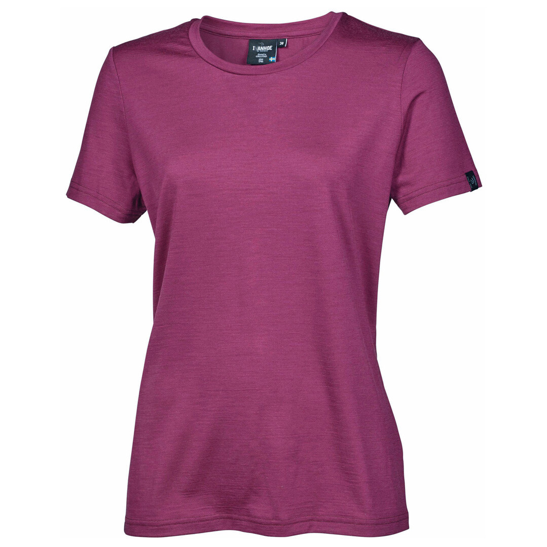 

Рубашка из мериноса Ivanhoe Of Sweden Women's UW T Shirt, цвет Lilac Rose