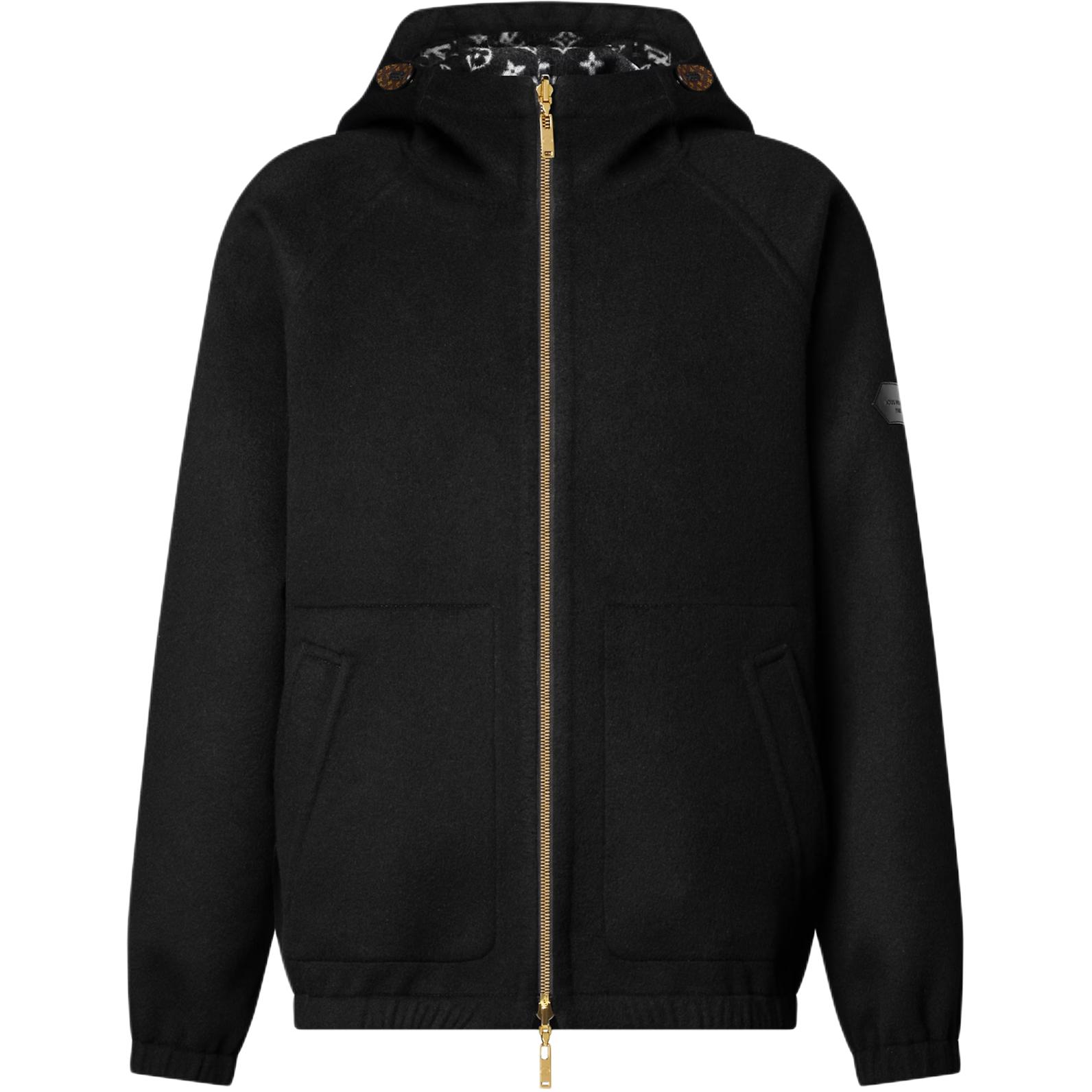 

LOUIS VUITTON Реверсивный худи с двумя сторонами, Black