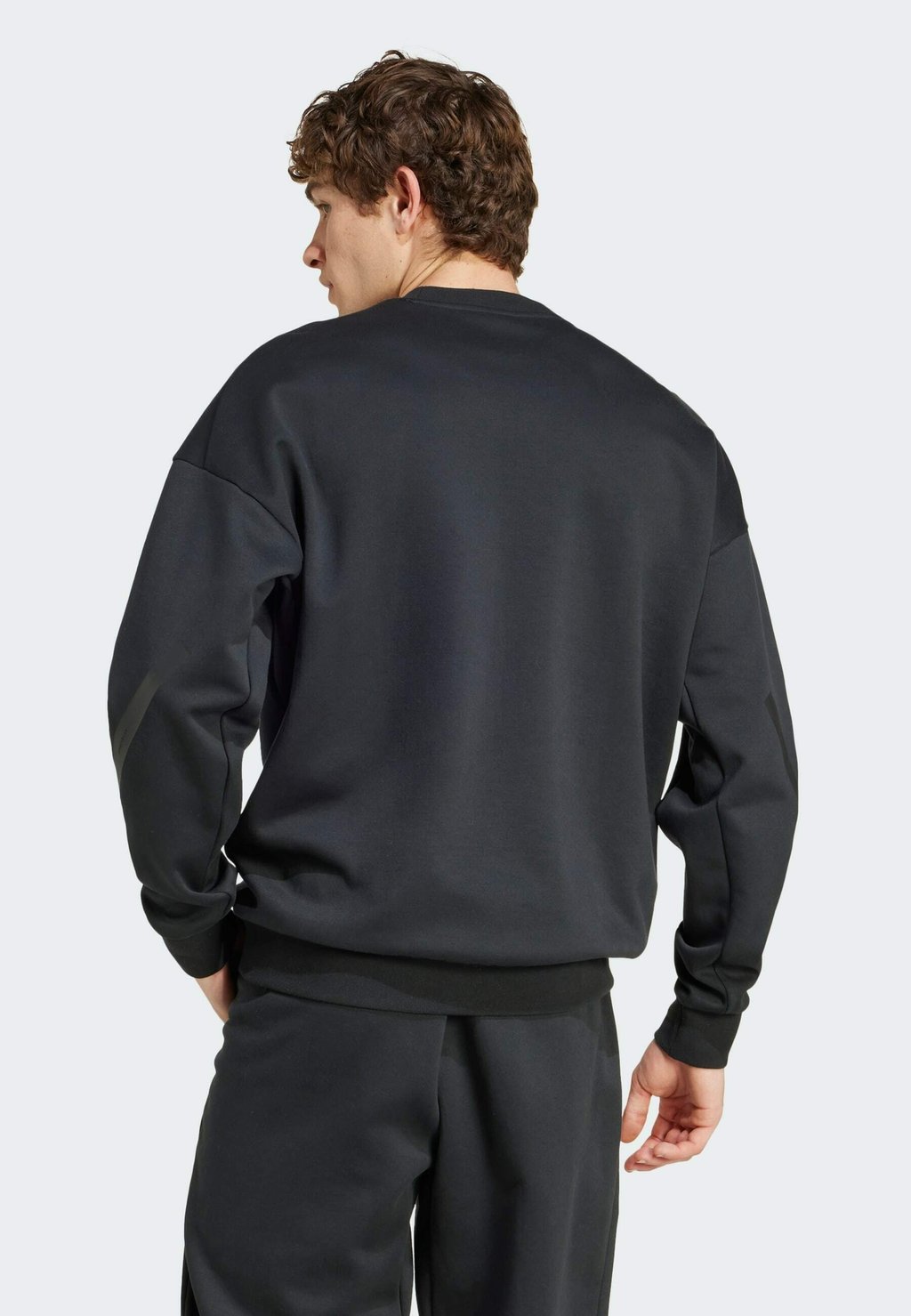 Толстовка NEW Z.N.E. Adidas Sportswear, черный — фото 2