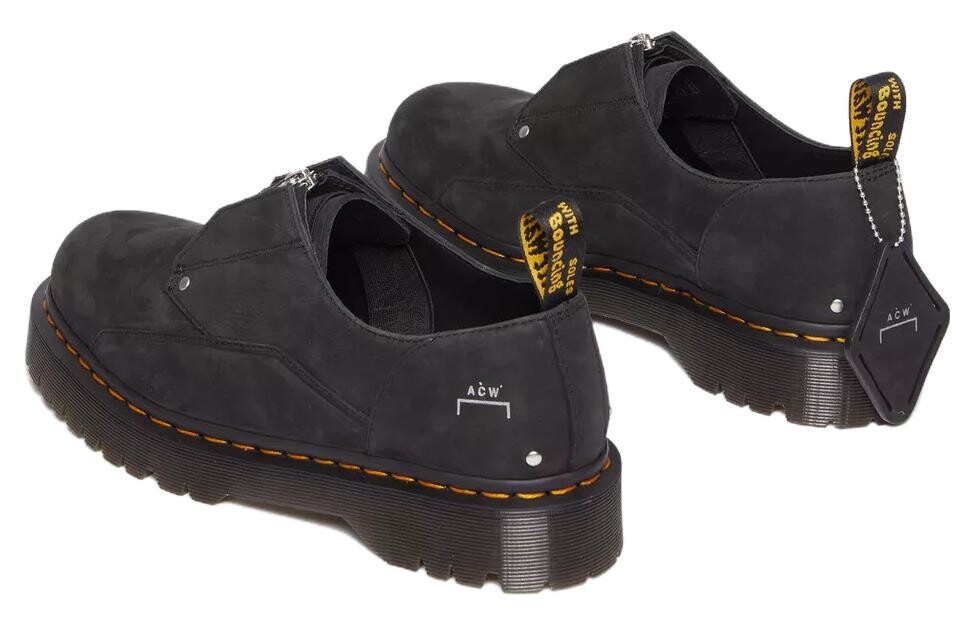 Мужские повседневные мужские кроссовки унисекс Dr.Martens 1461 Bexseries, Black — фото 4