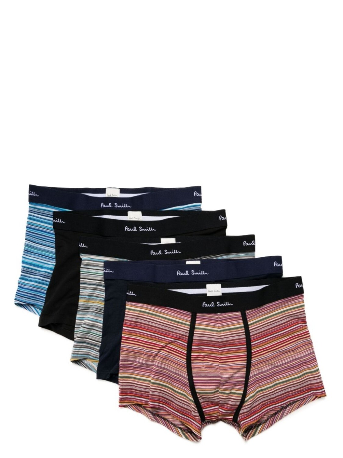 

Paul Smith комплект из пяти боксеров с логотипом, мультиколор