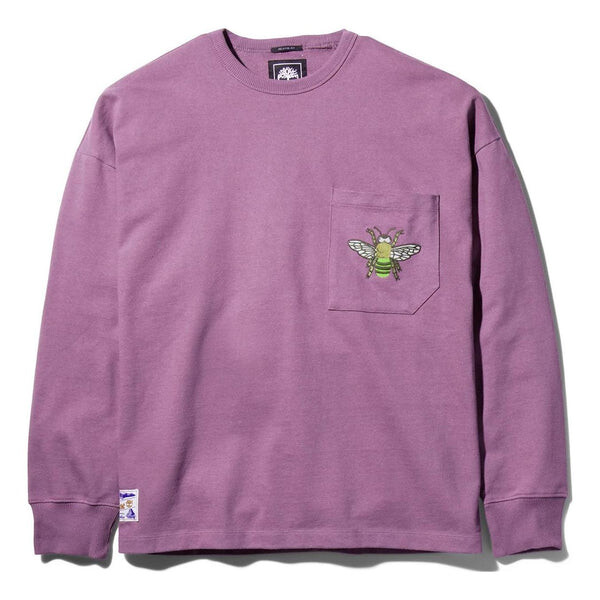 

Футболка x billionaire boys club's bee line pocket long sleeves t-shirt 'purple' Timberland, фиолетовый