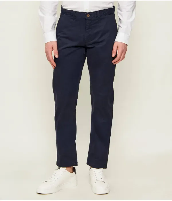 Брюки чинос classic fit Us Polo Assn, темно-синий — фото 3