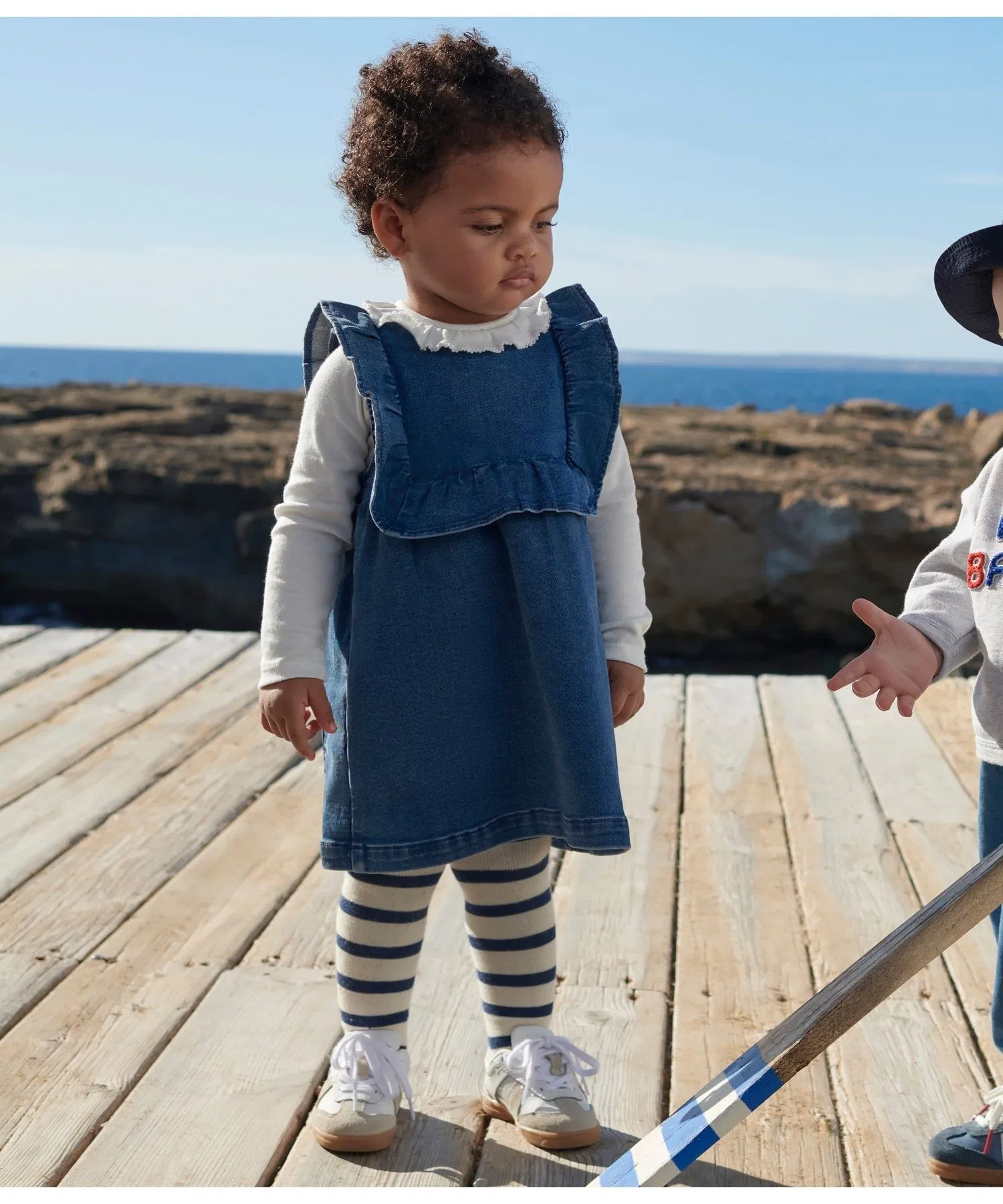 Детское платье Petit Bateau