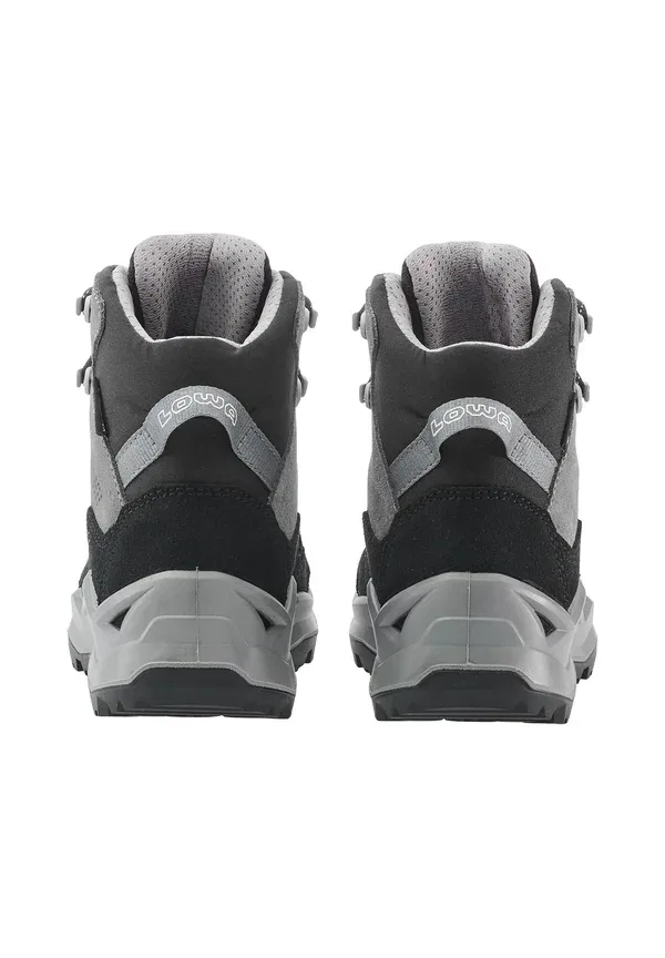 Кроссовки горные Wandax GTX Mid JR Mountain Shoes Lowa, черно-серый — фото 4