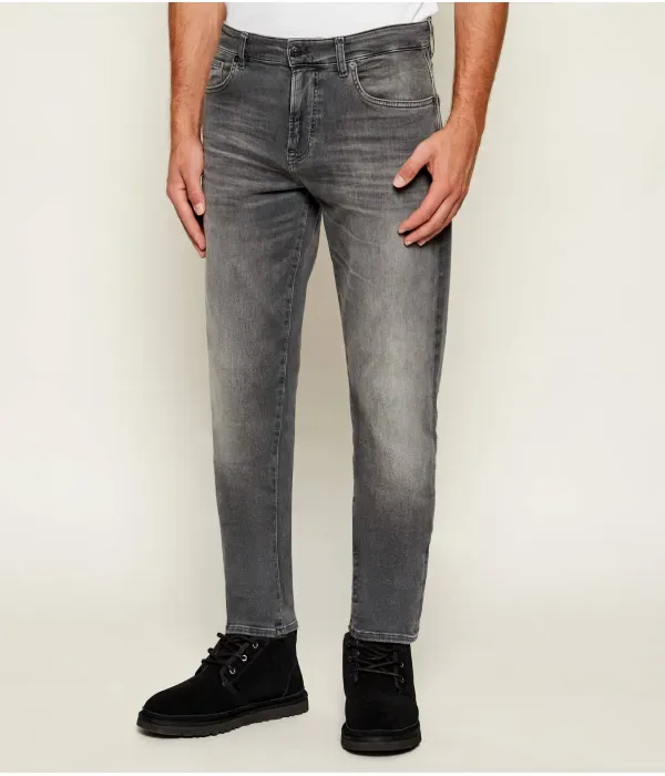 Джинсы ONYX BO tapered fit Boss Orange, серый — фото 3