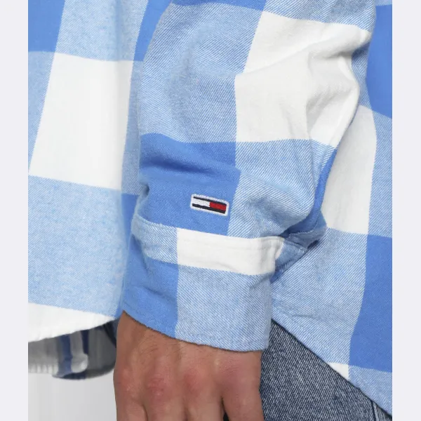 Рубашка свободного кроя Tommy Hilfiger, синий — фото 4