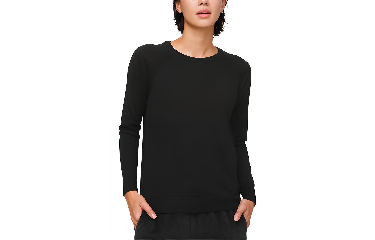 

Трикотажная футболка Lululemon, черная