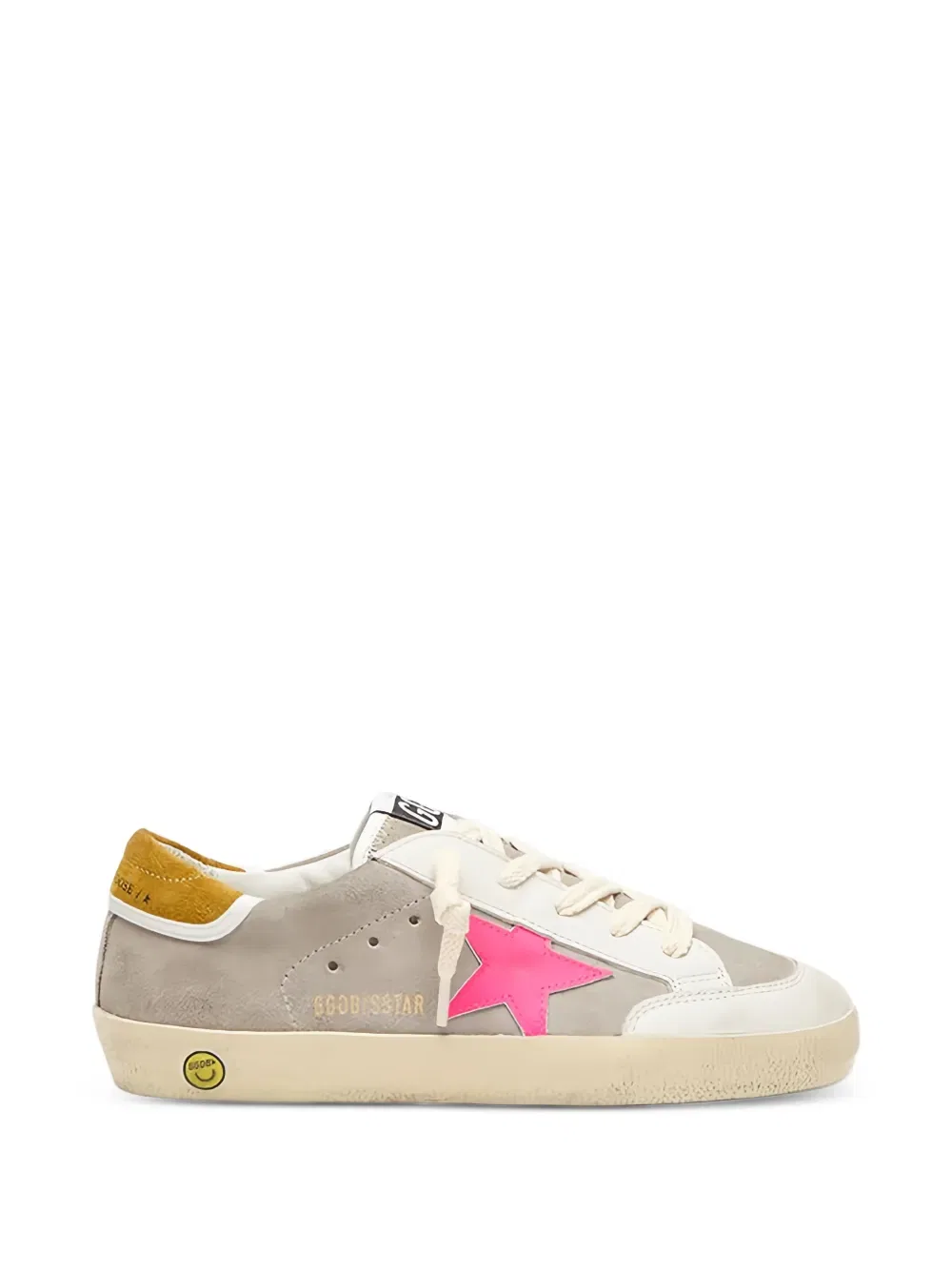 Кроссовки Star-patch Golden Goose Kids, белый — фото 2