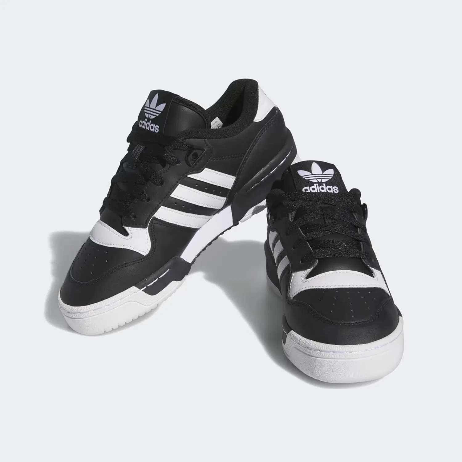 Кроссовки Adidas Rivalry Low Casual, Black — фото 4