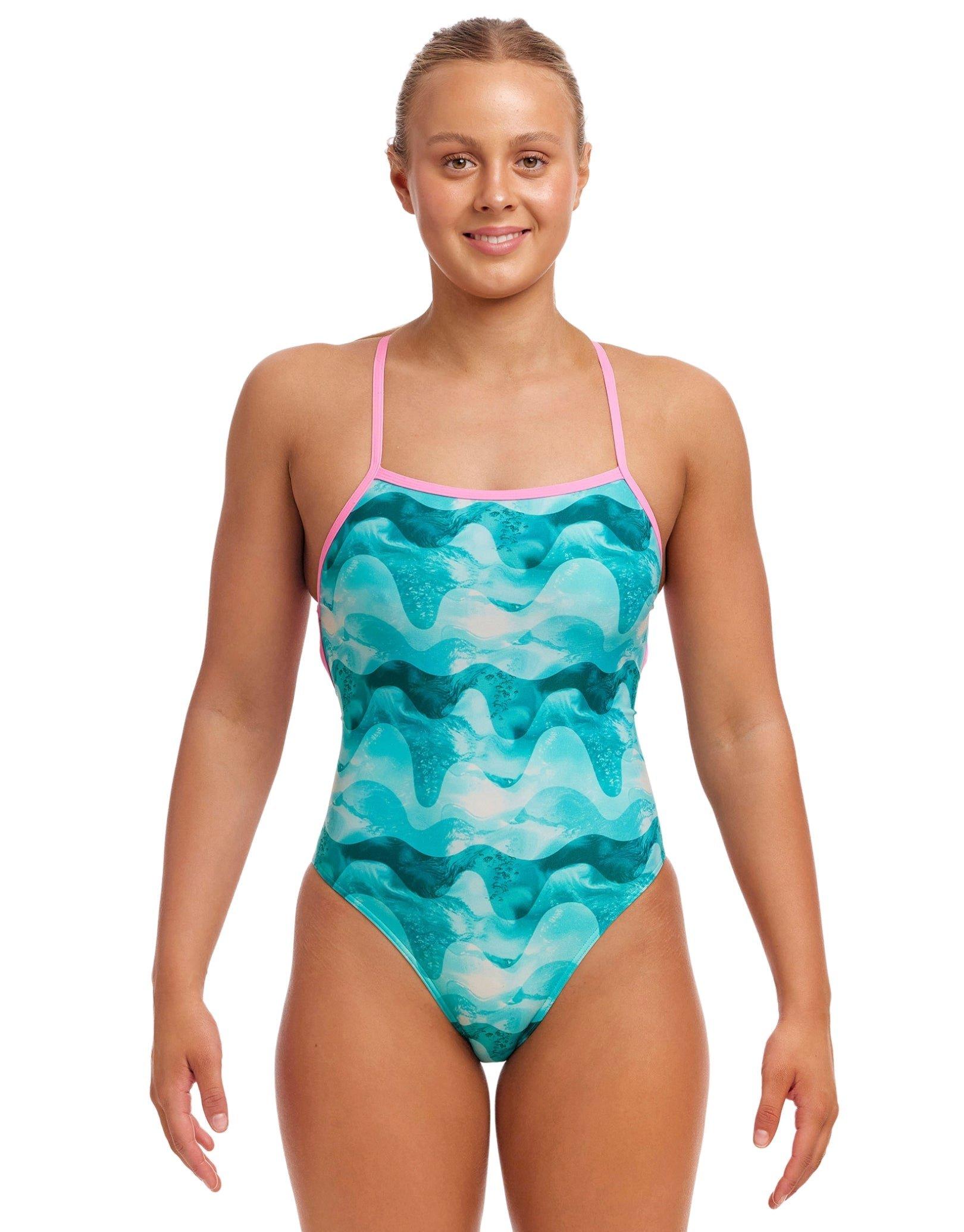 

Купальник Teal Wave - Синий/Зеленый Funkita, синий