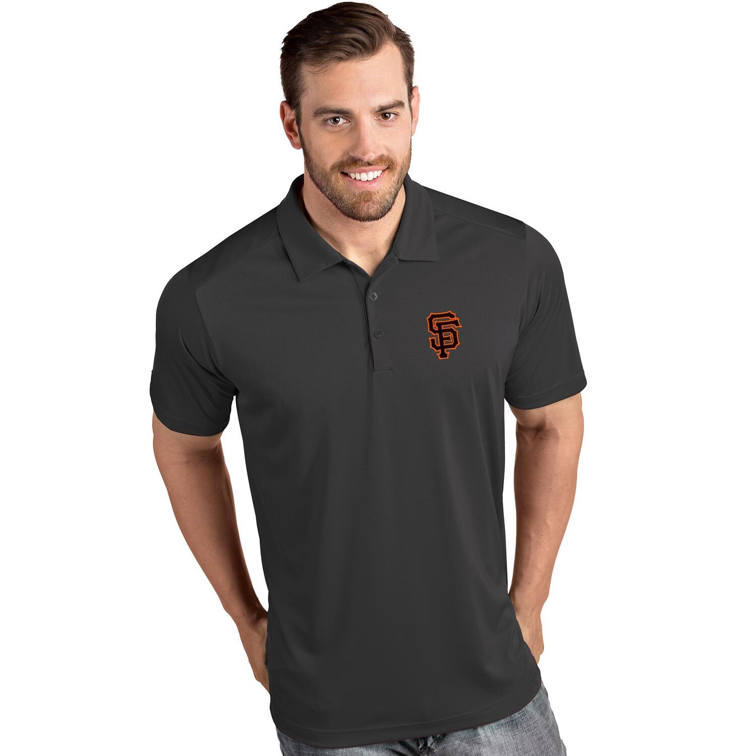 

Мужское поло San Francisco Giants Tribute Antigua