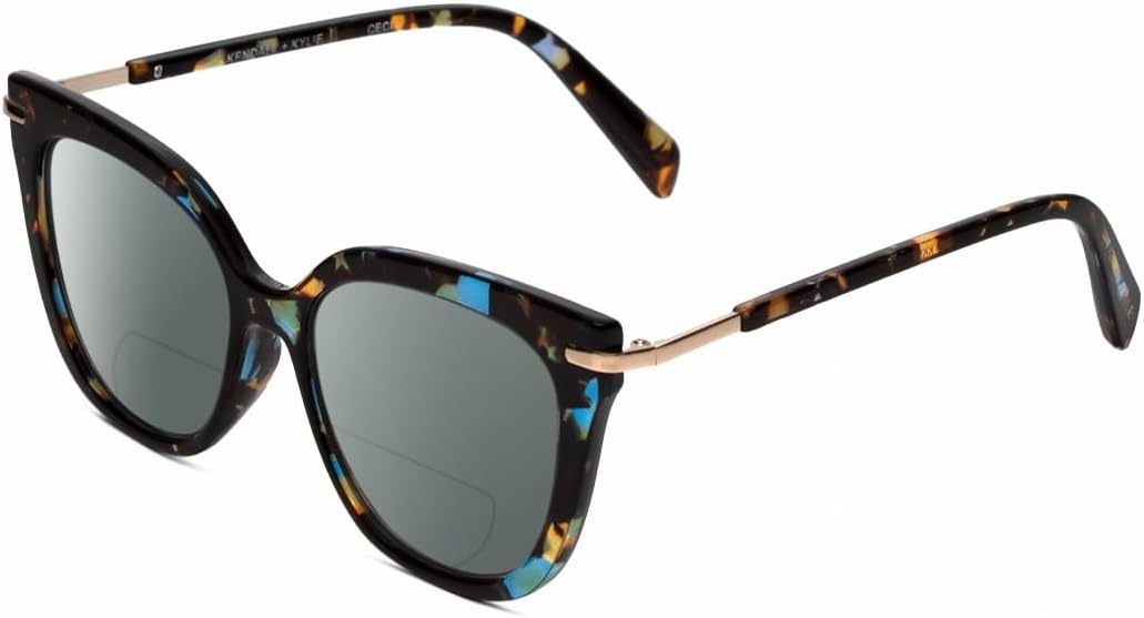 

Солнцезащитные очки для чтения Calabria K+K CECI Cat Eye Polarized BiFocal Reading Sunglasses Blue Tortoise Havana Women Trendy Sunnies Sun Glasses Readers, Blue Demi Tortoise Havana/Smoke Grey Lens