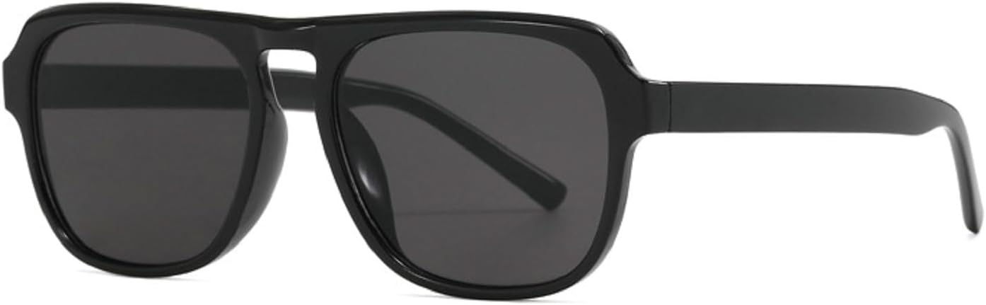 

Ретро-солнцезащитные очки квадратной формы для женщин, модные градиентные очки с защитой от УФ-излучения UV400, панк-очки для вождения, очки в стиле 70-х, 80-х, 90-х mincl, Black