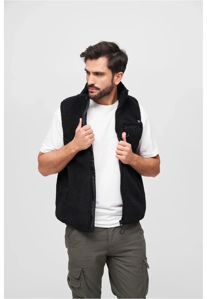 

Стеганый жилет Brandit " Brandit Men's Teddy Fleece Vest Men" (1 шт.), черный