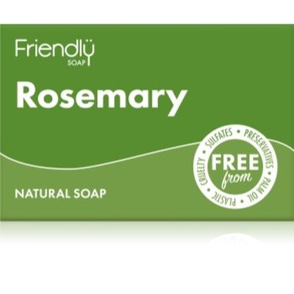 

Натуральное мыло для ванны с розмарином 95 г Friendly Soap