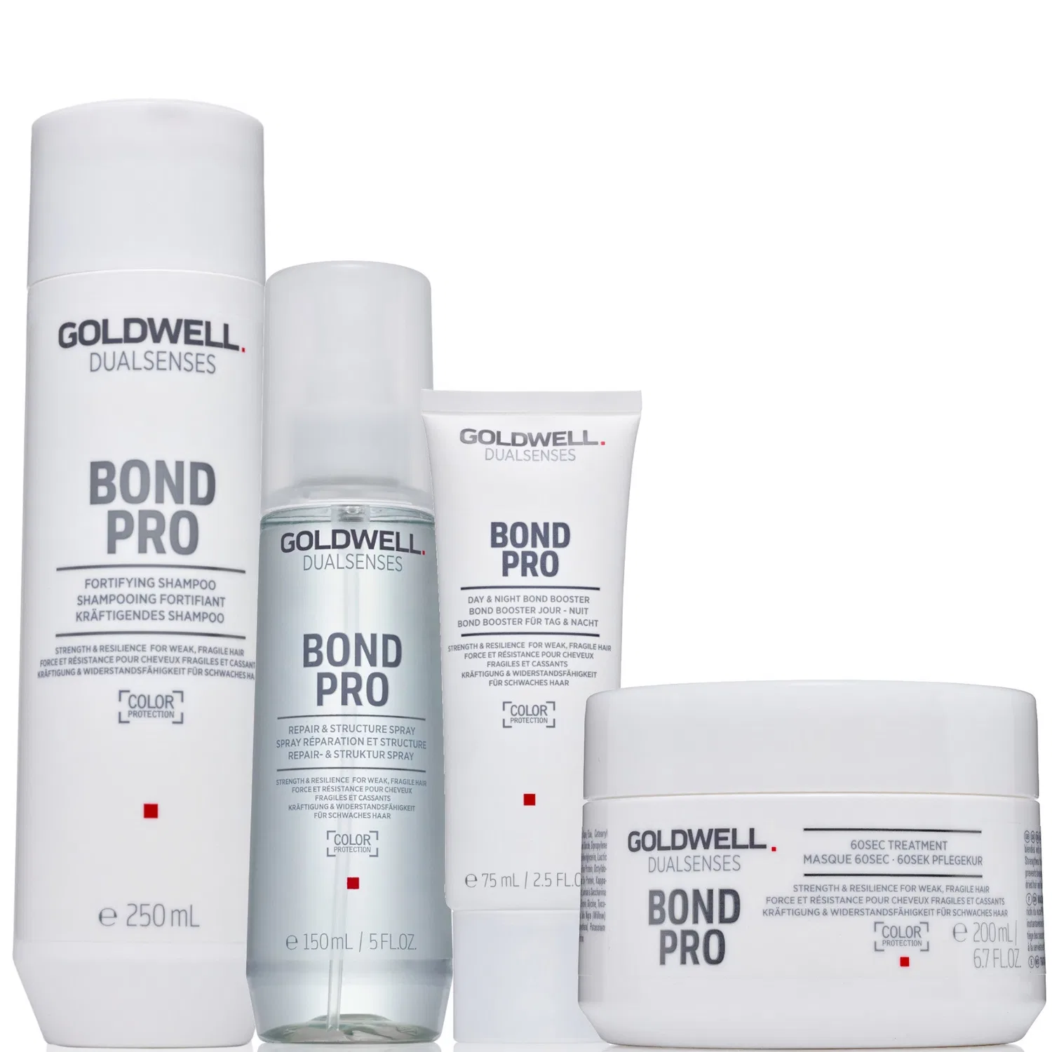 Шампунь Комплексная процедура для укрепления волос Dualsenses bondpro+ Goldwell