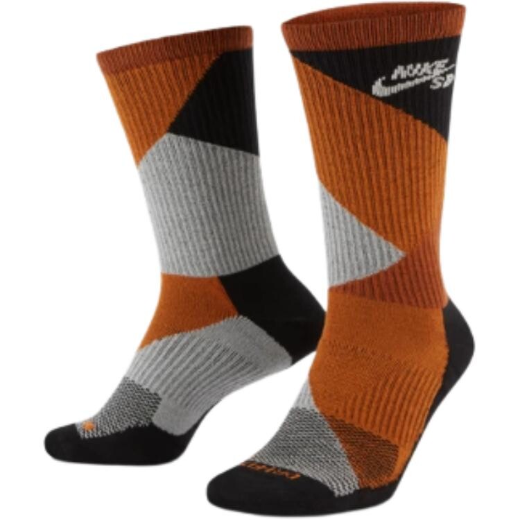 Мужские носки Nike до середины икры, цвет 3 double packs (cashmere primary + salt pink + black) — фото 3