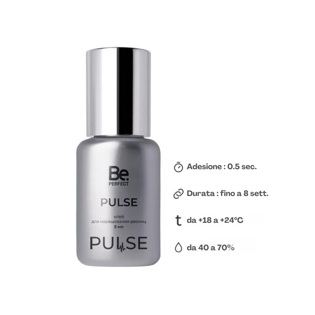 Клей для ресниц Beperfect Eyelas Glue Pulse, черный, 5 мл Be Perfect — фото 2