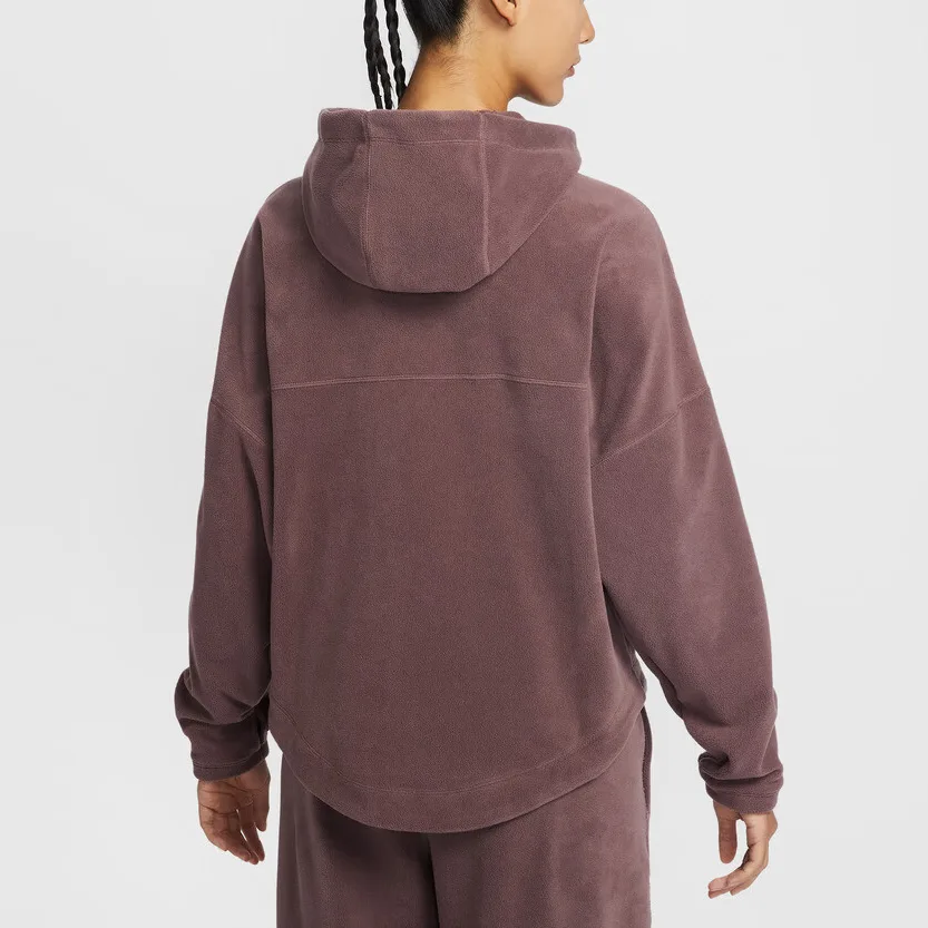 Nike Вельветовая куртка Women's Dark Purple Hooded Moderate — фото 4