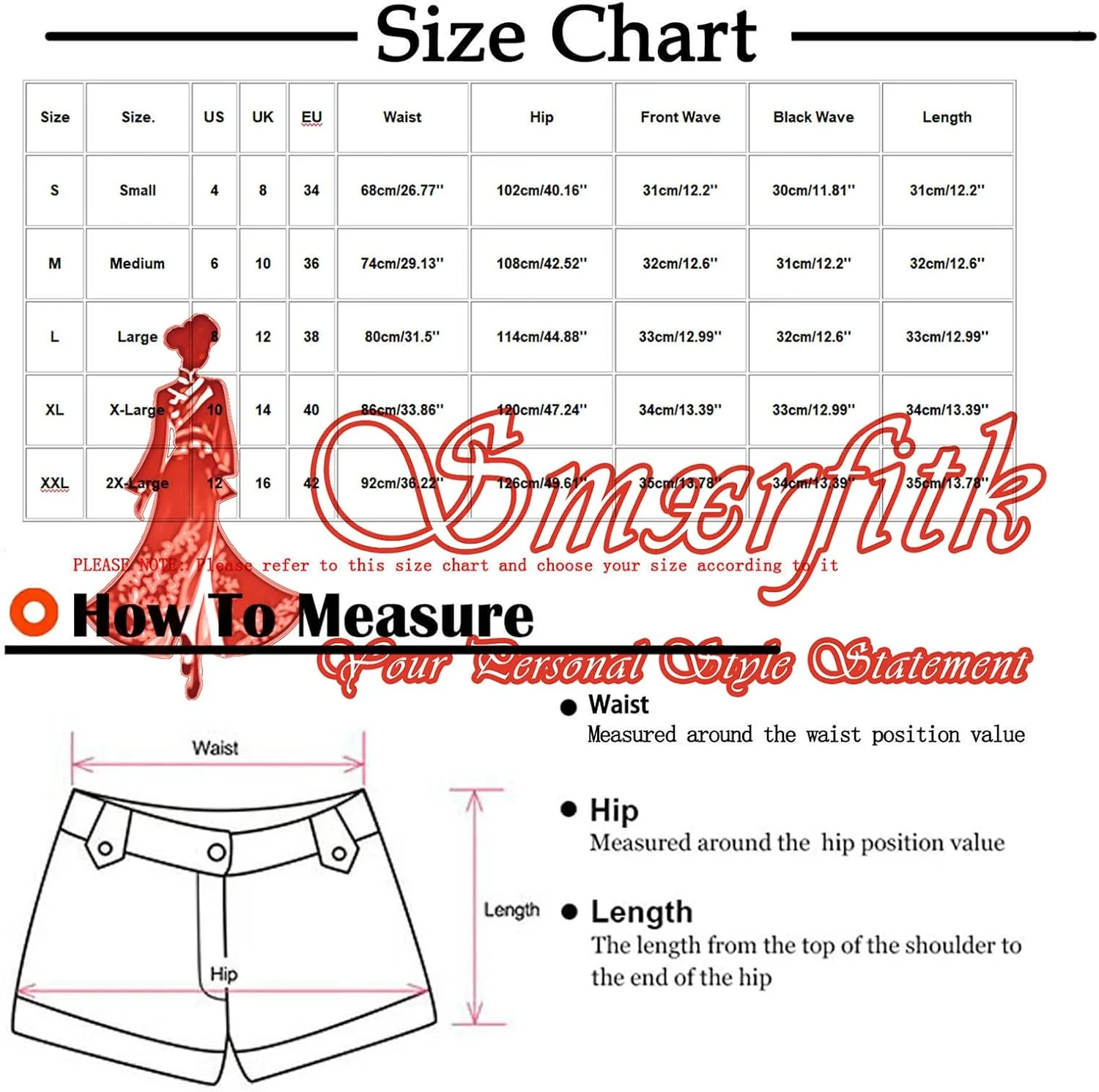 Женские шорты Funny Graphic I Love My Husband с дельфиньим подолом и эластичной талией — фото 3