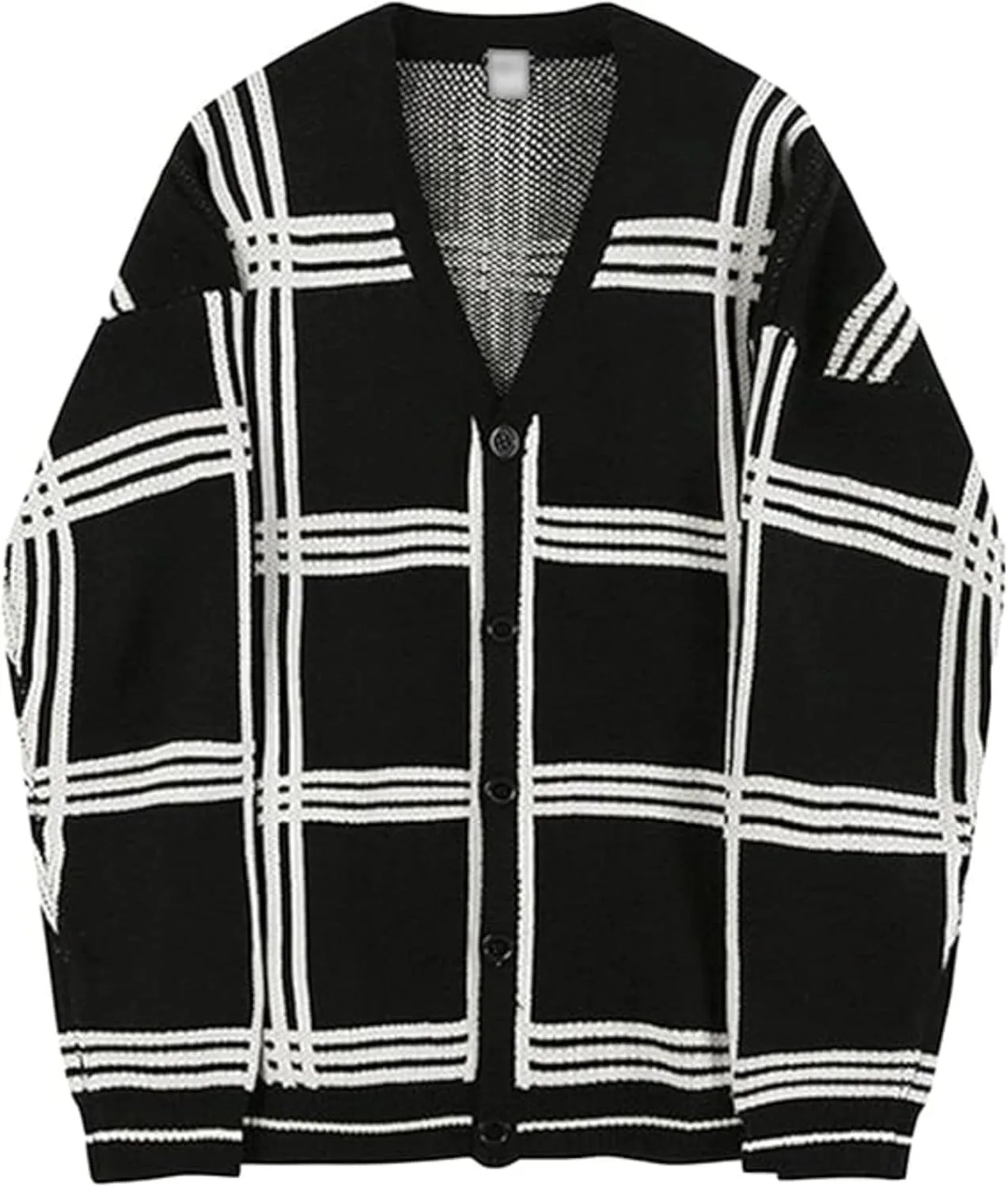 

Полосатый свитер-кардиган в стиле Preppy Academia JEShifangjiusu