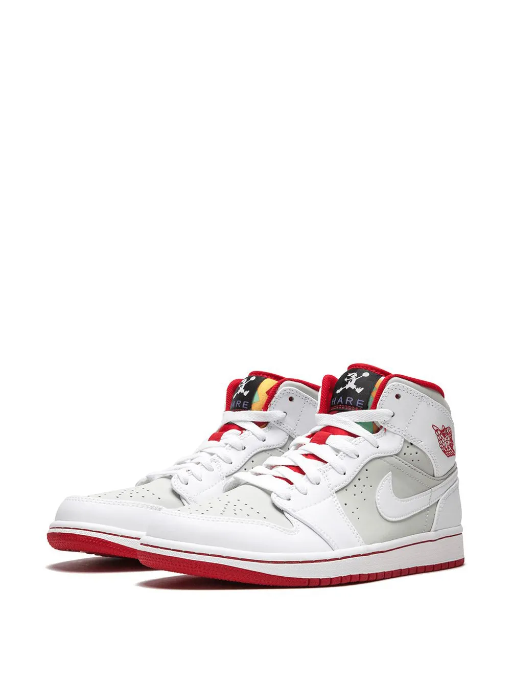 Высокие кроссовки Air  1 Mid WB Jordan, белый — фото 2