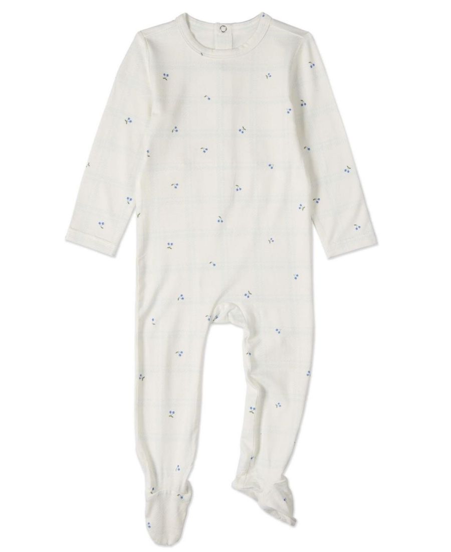 

Детский комбинезончик Baby "Berry Sweet" из модальной ткани в клетку, тональный MeMoi, Blue