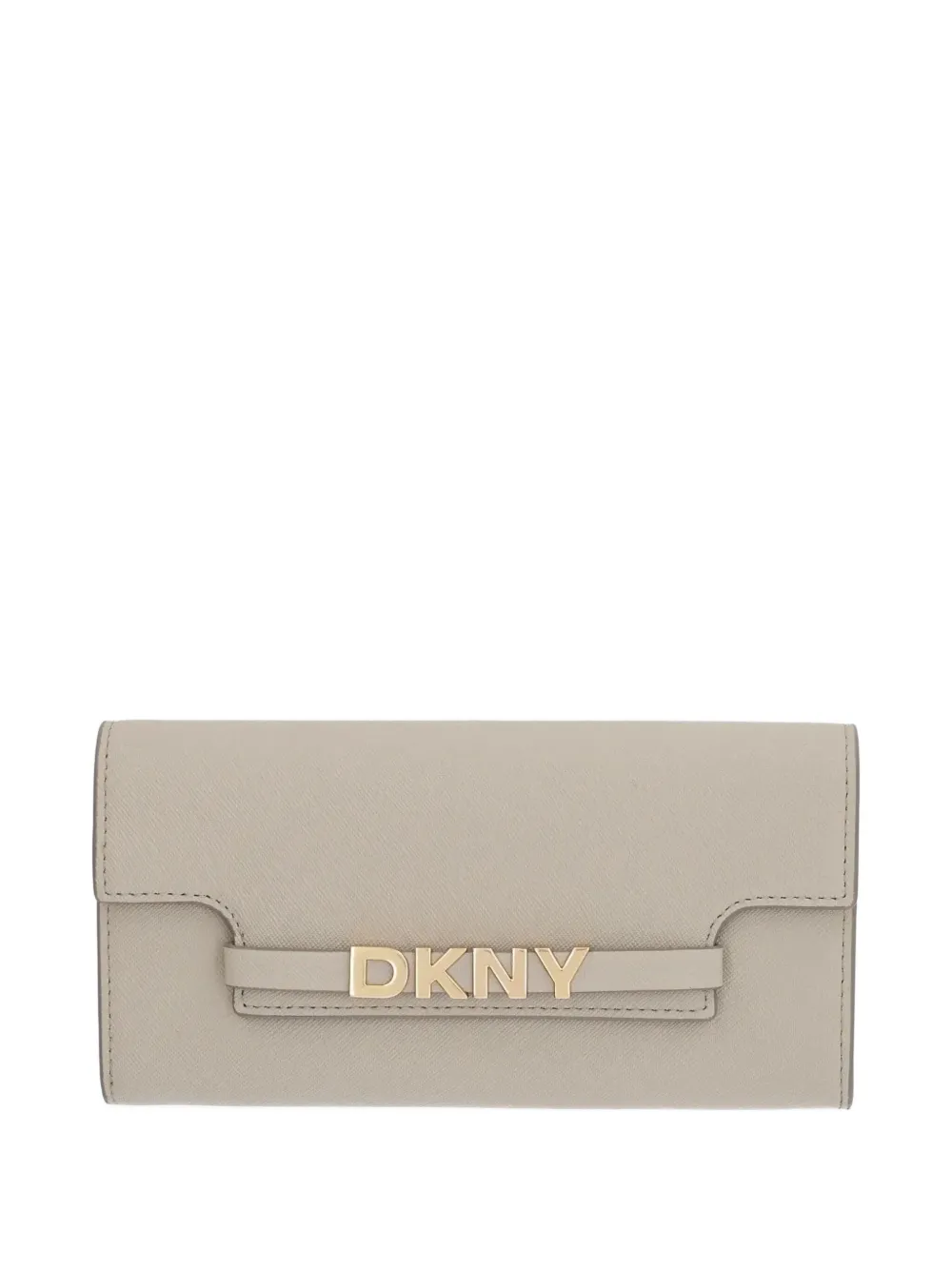 

Кошелек с логотипом Dkny, светло-бежевый