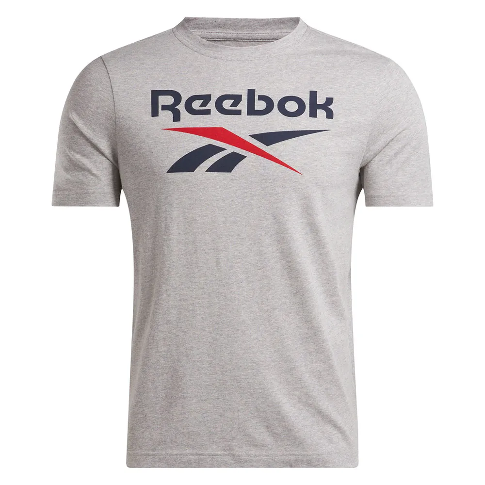

Футболка с коротким рукавом Reebok Classics Identity Big Logo, серый