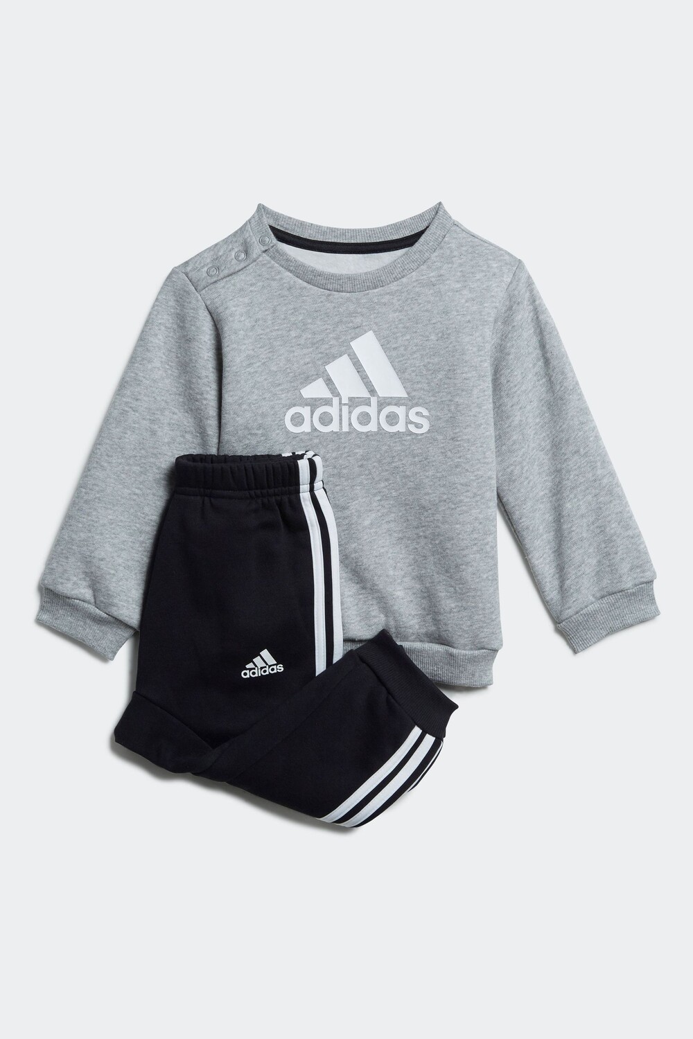 

Спортивный костюм из 100% хлопка Adidas, серый