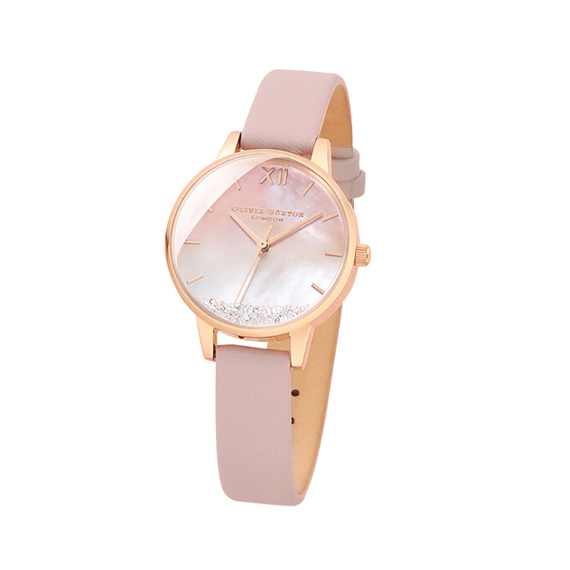

OLIVIA·BURTON Часы Ocean Series Wrist Watch Quartz Movement Pink Watch Dial Women's Watch, Pink Watch Dial