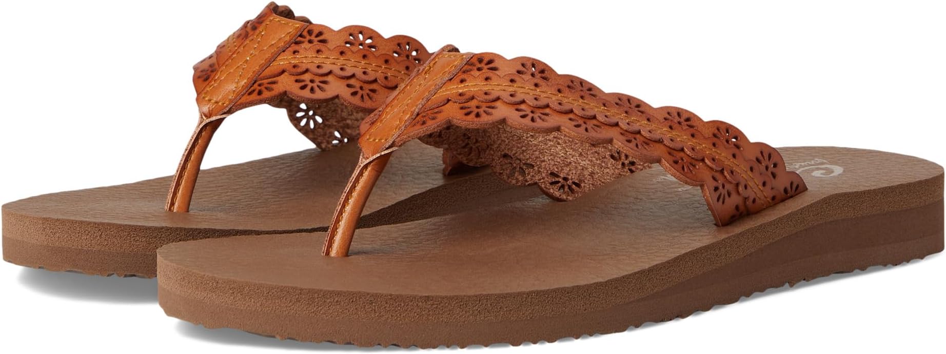 Сандалии SKECHERS Meditation - Catching Sun, желто-коричневый