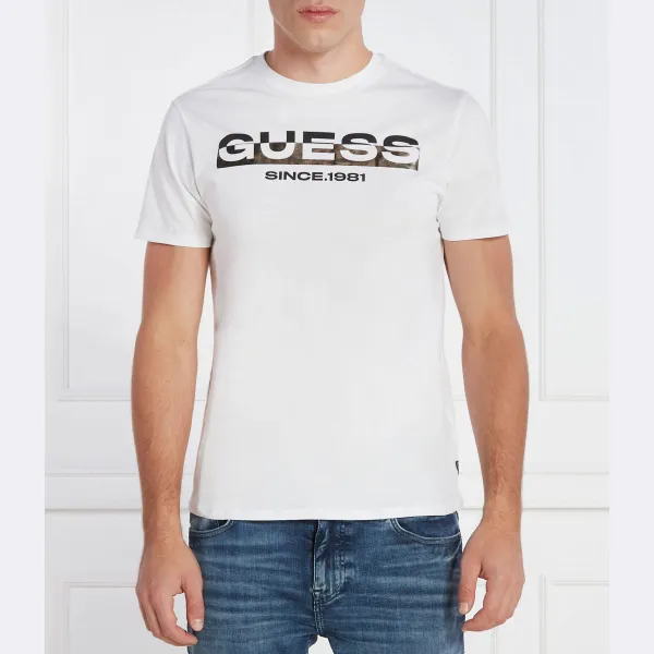 

Облегающая футболка Guess, белый