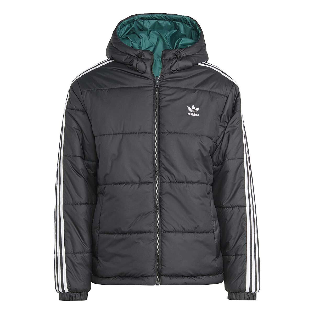 

Куртка ADICOLOR REVERSIBLE JACKET Adidas, цвет Schwarz/Grün