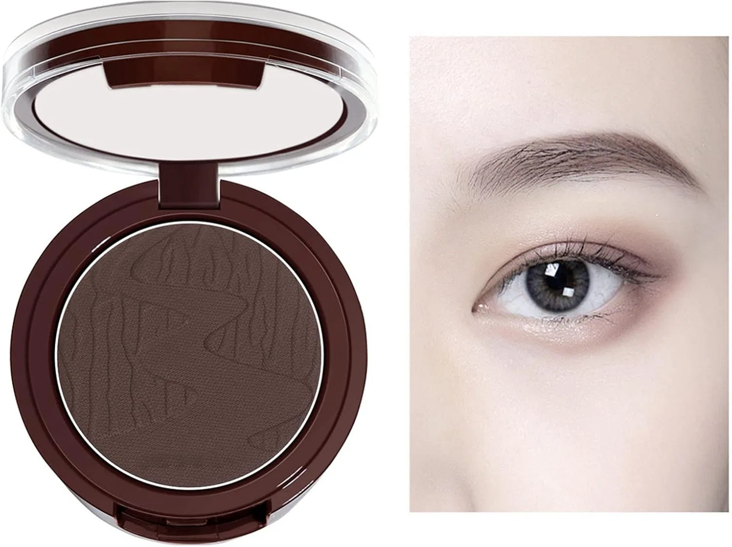 Пудра для бровей Monochrome Eyebrow Powder, 3.9 г, темно-коричневый