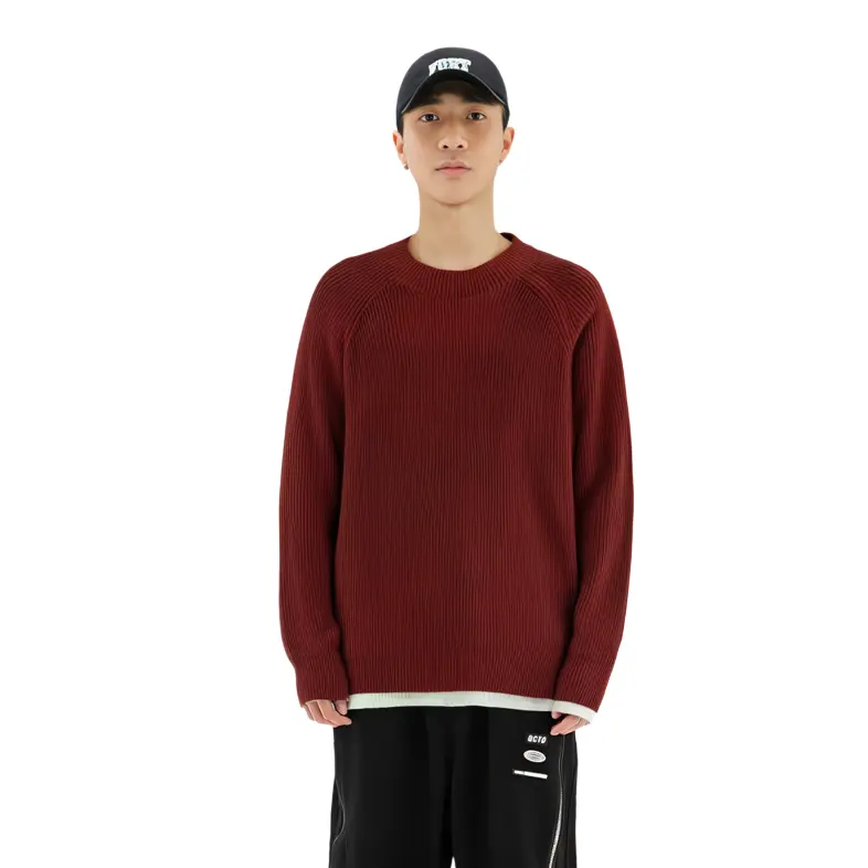 

Свитер мужской красный Uniqlo, красный