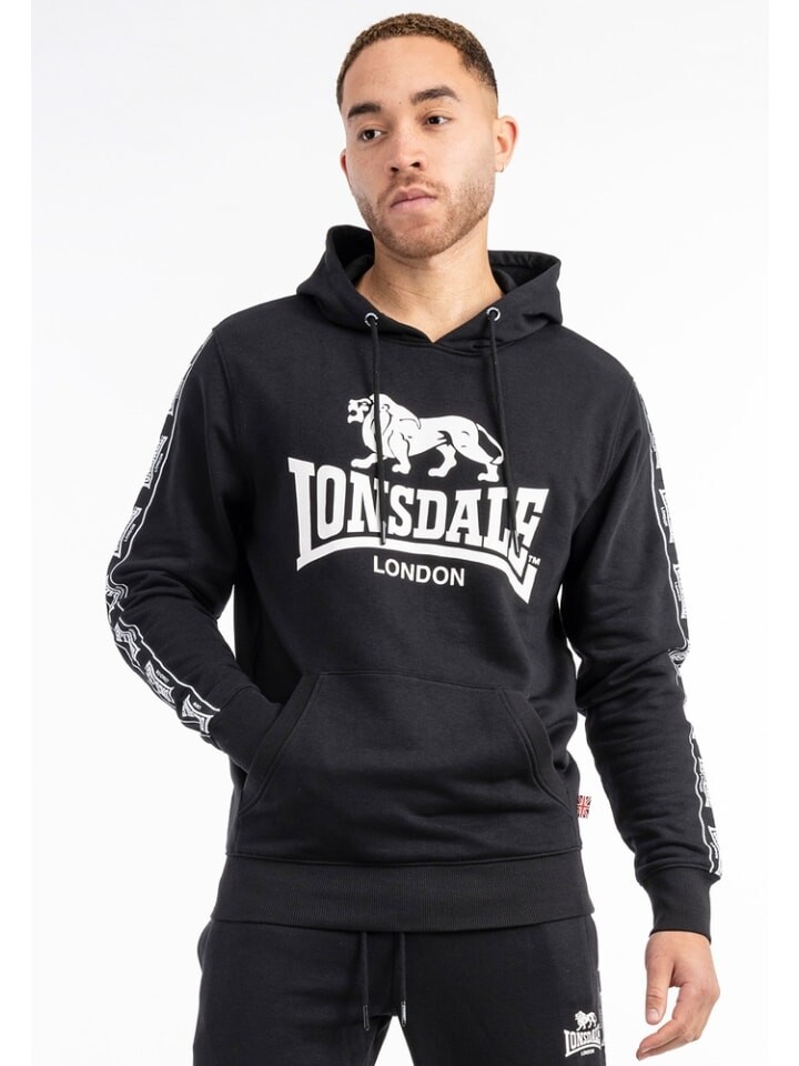 

Толстовка Lonsdale Hoodie, черный